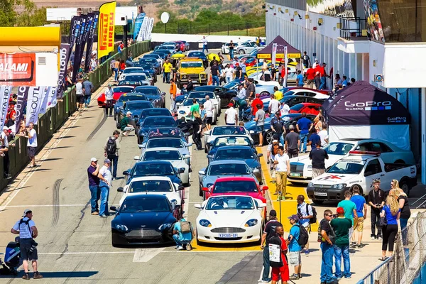 Día de la Pista del Propietario Aston Martin — Foto de Stock