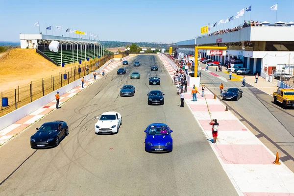 Aston Martin ιδιοκτήτη Track Day — Φωτογραφία Αρχείου