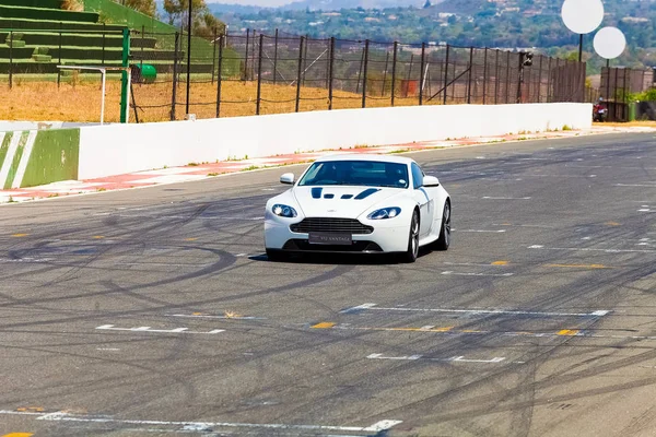 Aston Martin właściciel Track Day — Zdjęcie stockowe