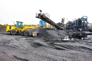 Kömür madenciliği ve işleme tesisi ekipmanları