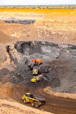 Açık Ocak madenciliği manganez ve donanımları