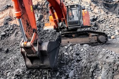 Açık Ocak madenciliği manganez ve donanımları