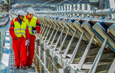 ining Emanet müfettişleri Konveyör bant Platin pall taşıma