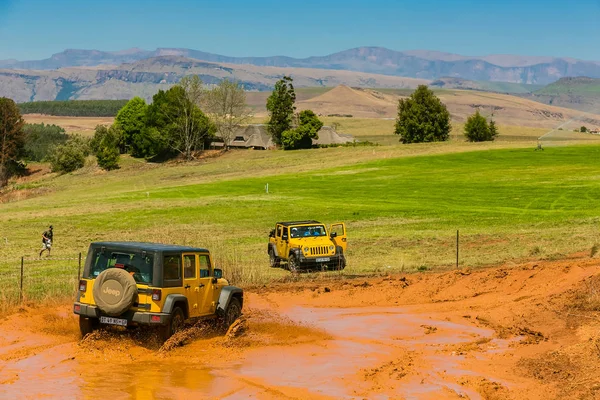 4x4 Mud Driver Training a Camp Jeep — Foto Stock