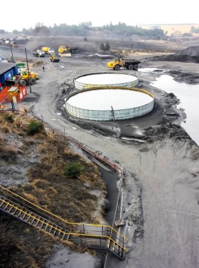 Kömür madenciliği ve işleme tesisi ekipmanları