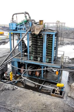 Kömür madenciliği ve işleme tesisi ekipmanları