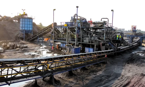 Kömür madenciliği ve işleme tesisi ekipmanları