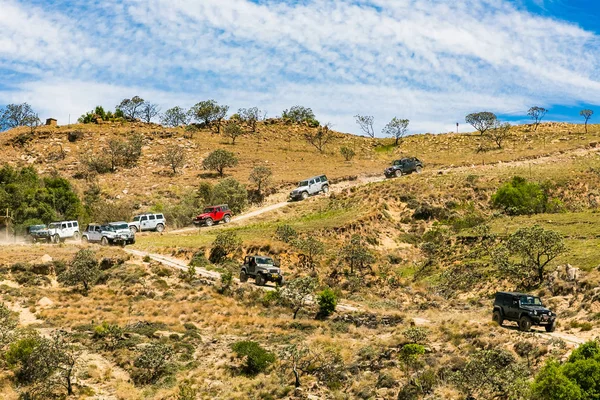 4x4 Montaña Ruta Conductor Entrenamiento — Foto de Stock