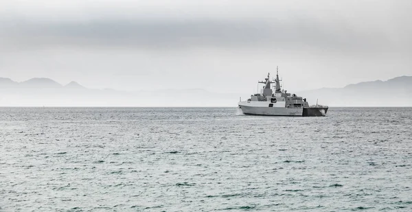 Zuid-Afrikaanse Marine Fregat oorlogsschip — Stockfoto