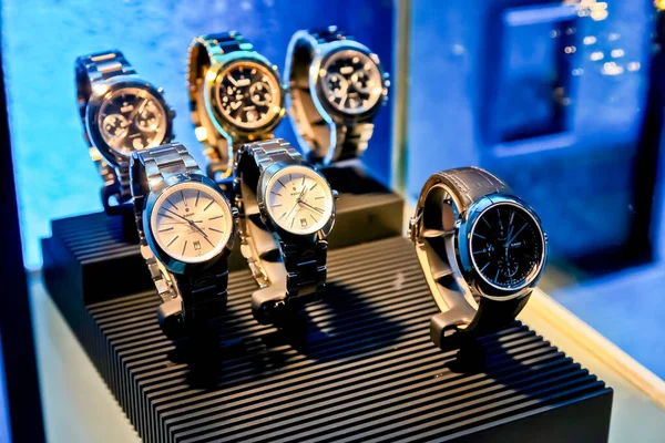 Johannesburg South Africa May 2012 Expensive Designer Rado Wrist Watches — Stock Photo, Image