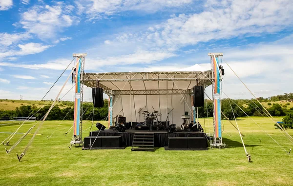 Johannesburg South Africa November 2012 Small Outdoor Concert Venue Stage — Stock Photo, Image