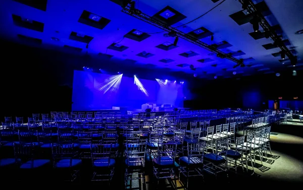 Johannesburg Südafrika Juni 2014 Reihen Leerer Stühle Großen Konferenzsaal Für — Stockfoto