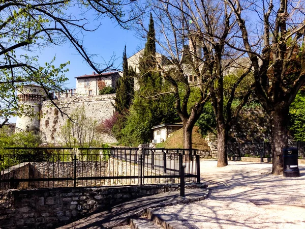 Festung Und Park Auf Dem Berg — Stockfoto