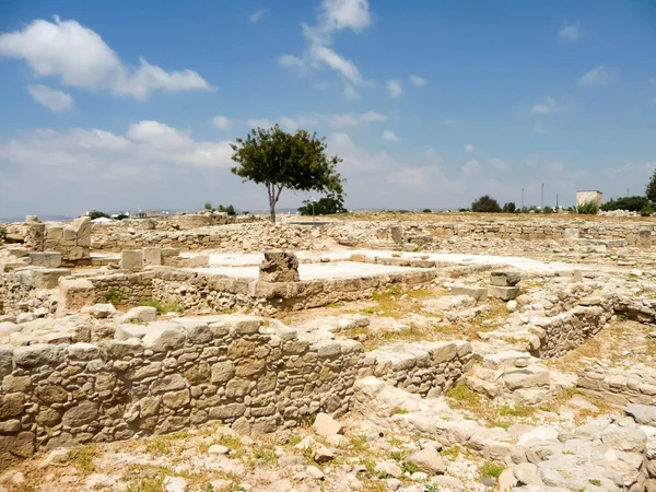 Escavações arqueológicas em Cyprus — Fotografia de Stock