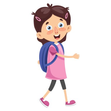 Öğrenciler vektör çizim