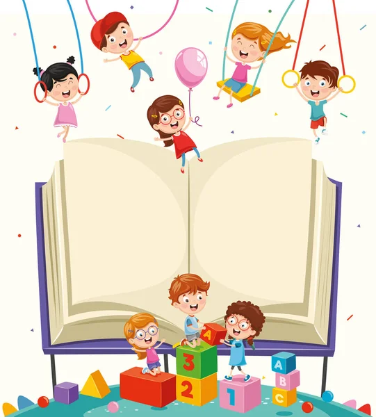 Illustration Vectorielle Des Éléments Scolaires — Image vectorielle