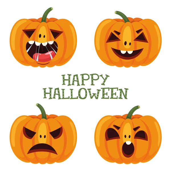 Ilustração Vetorial Halloween —  Vetores de Stock