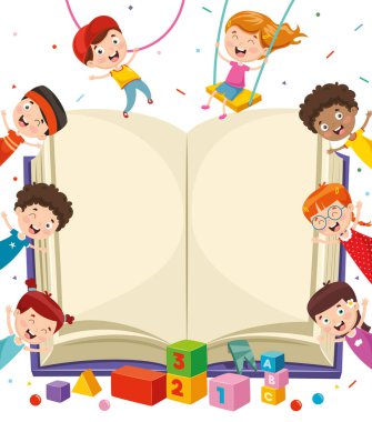 Öğrenciler vektör çizim