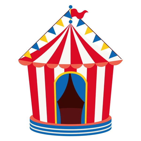 Vector Illustration Circus — Stock Vector