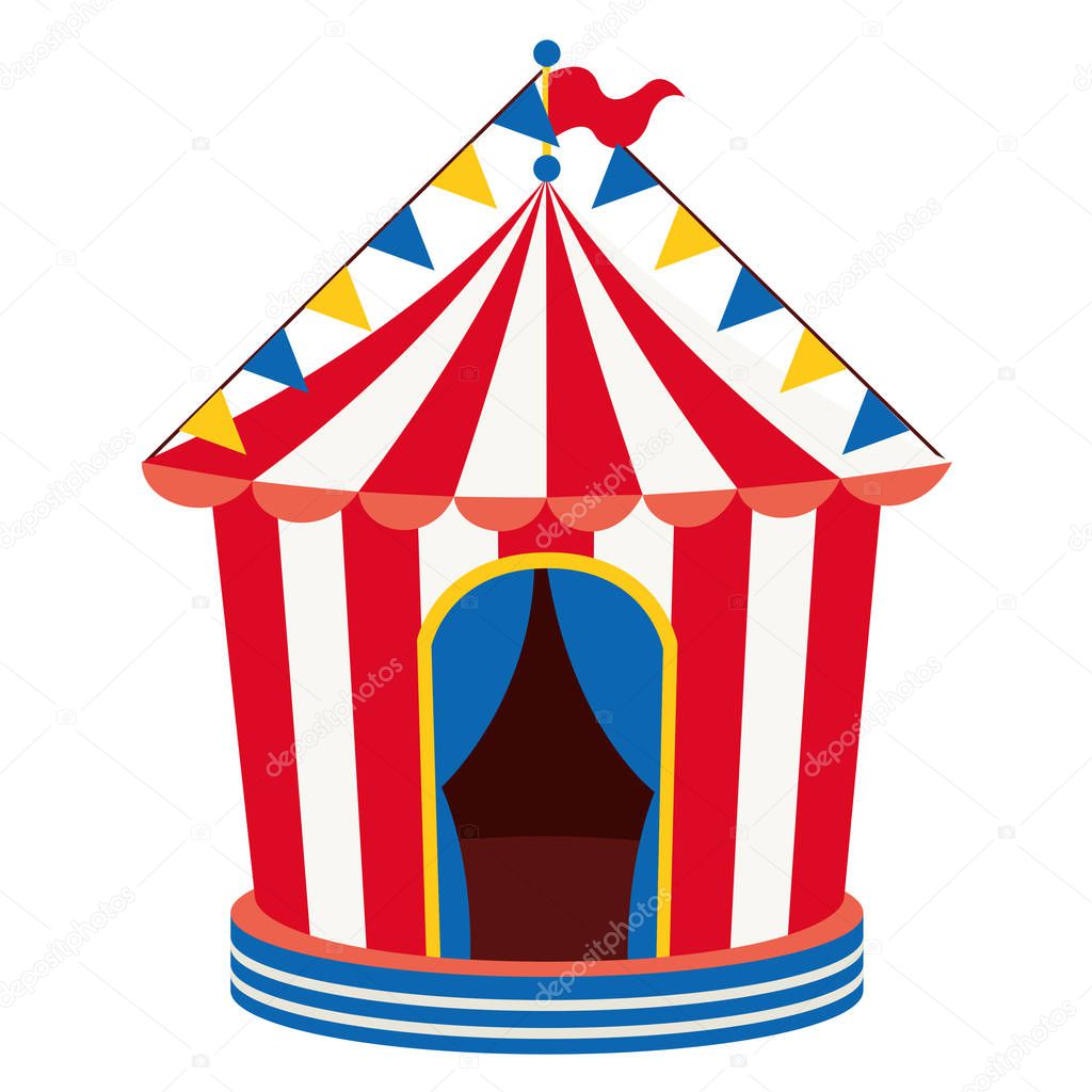 Vector Illustration Of Circus