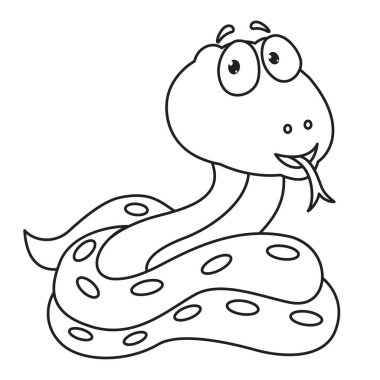 Vektör çizim boyama sayfası