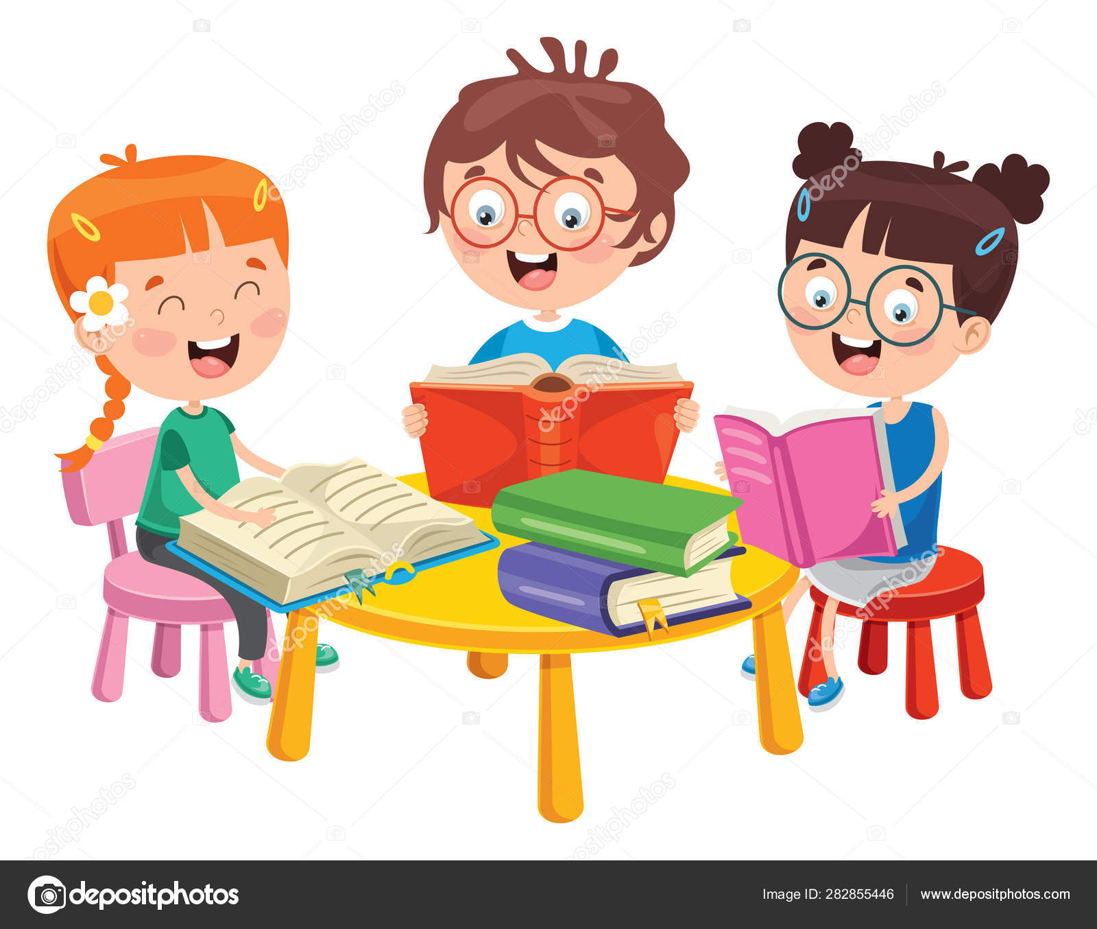 Child reading book Vector Art Stock Images | Depositphotos Child reading book Vector Art Stock Images | Depositphotos
