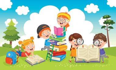 Vektör Illustration çocuk eğitimi