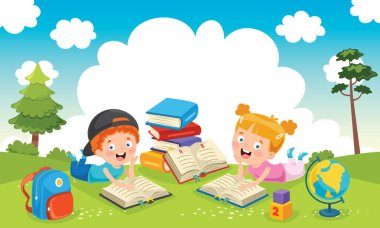 Vektör Illustration çocuk eğitimi