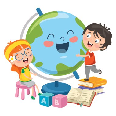 Çocuklar Dünyayla Eğleniyor