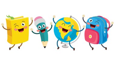 Küçük Okul Malzemeleri Oynuyor