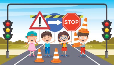 Trafik İşaretli Tasarımı Göster