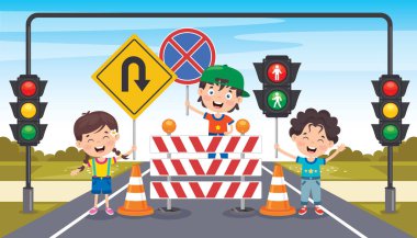 Trafik İşaretli Tasarımı Göster