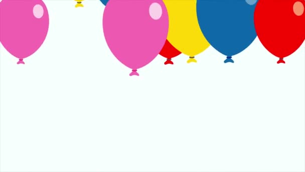 Animation Bicycle Dog Trolley Balloons Blue Background Pedal Day  Celebration — Stock Video © vectorfusionart #546816178