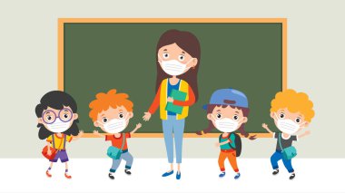 Çocuklar için Sosyal Mesafe Kuralları