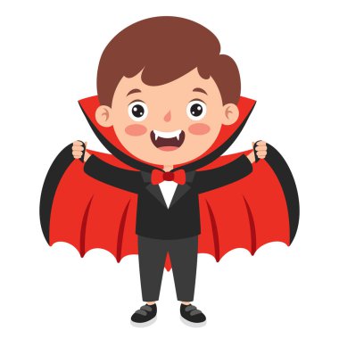 Mutlu Komik Çocuk Cadılar Bayramını Kutluyor