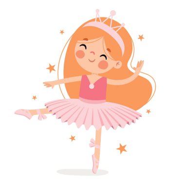 Klasik Bale Yapan Çizgi Film Karakteri