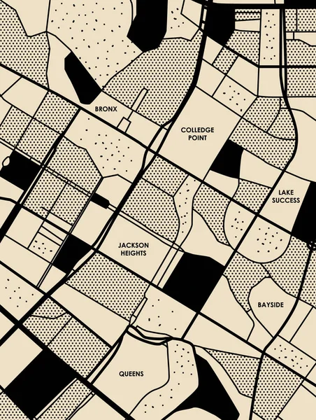 Dasbor Tema Kreatif Infografis Navigasi Peta Kota Ilustrasi Vektor - Stok Vektor