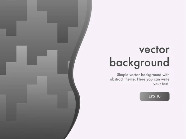 Vector Achtergrond Met Heldere Kleuren Minimalistische Ontwerp — Stockvector