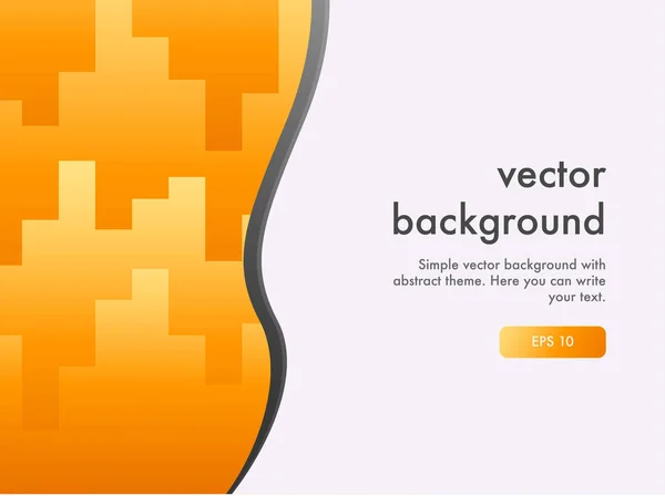 Fondo Vectorial Con Colores Brillantes Diseño Minimalista — Vector de stock