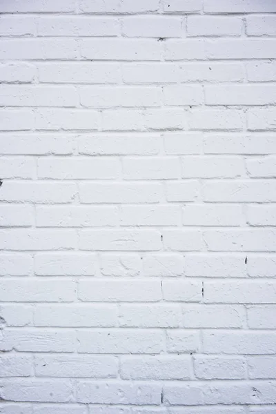 Parede de tijolo branco para textura ou fundo — Fotografia de Stock