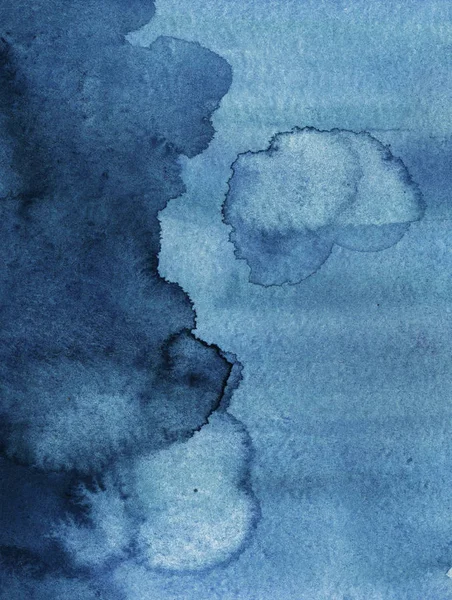 koyu mavi suluboya arka plan 