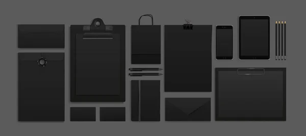 Şablon mockup. İş için belgeler.