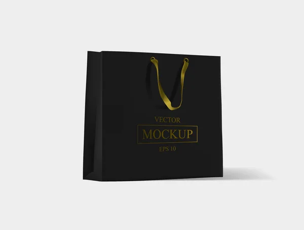 Alışveriş çantası. Mock-up boş paketi.
