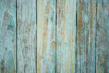 Eski boyanmış ahşap duvar - doku veya arkaplan