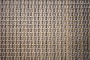 Modern Dış Mekan Mobilyalarında Bulunan Kahverengi Plastik Rattan Kumaş