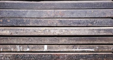 ahşap doku dikey üst görünümü izole ile arka plan, vintage koyu ahşap zemin, eski açık mavi rustik tahta, masanın üzerinde boşluk boş geri, doğa duvarı kadar alay