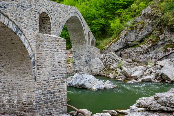 Devils bridge, Ardino, Bulgarije — Stockfoto