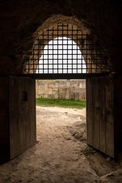 Ancient Italian cave church view — Stock Photo, Image