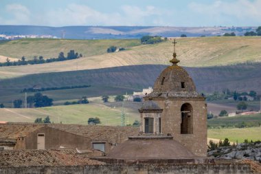 Kilise kulesi Matera, Basilicata, İtalya
