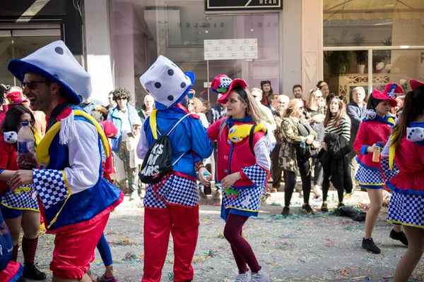 Festival de mascarade grecque à Xanthi, moment — Photo
